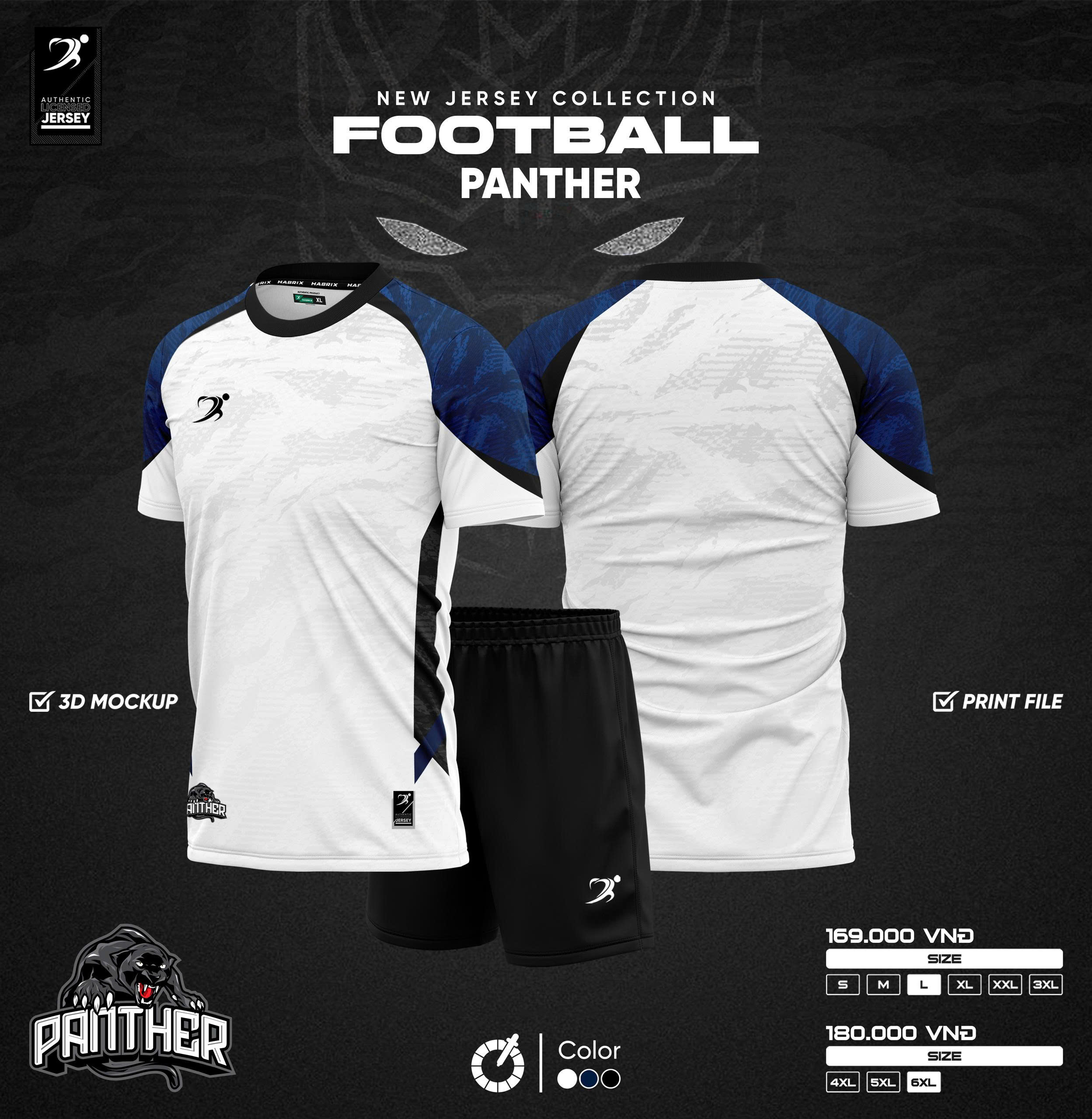 PANTHER - TRẮNG XANH